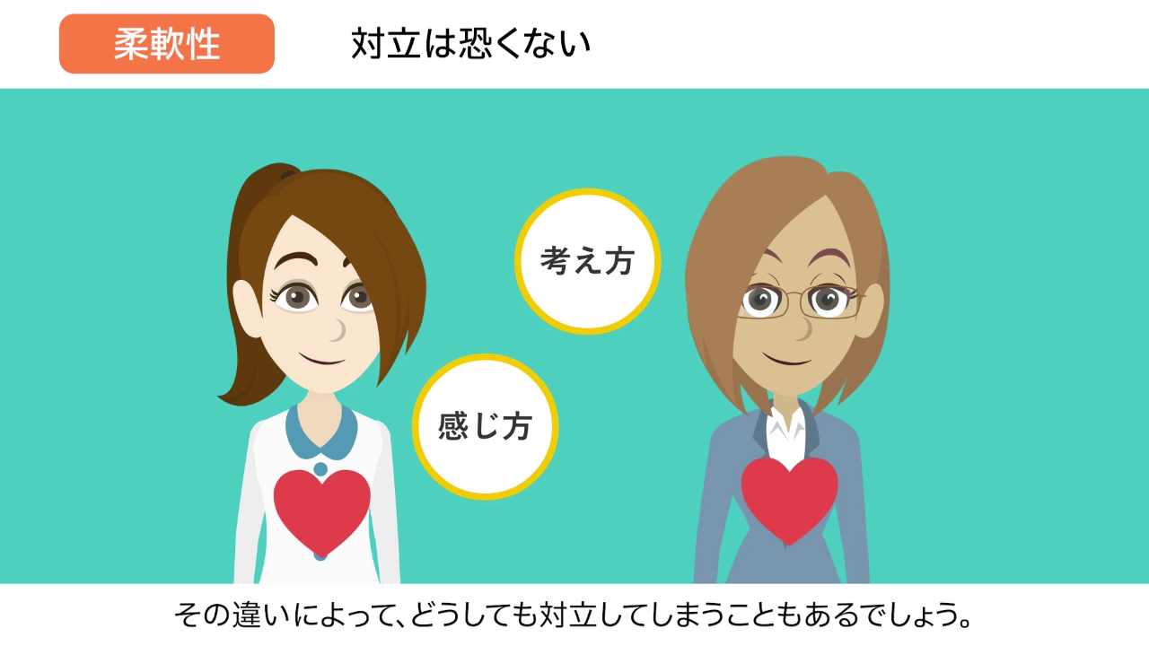 社会人基礎力　柔軟性